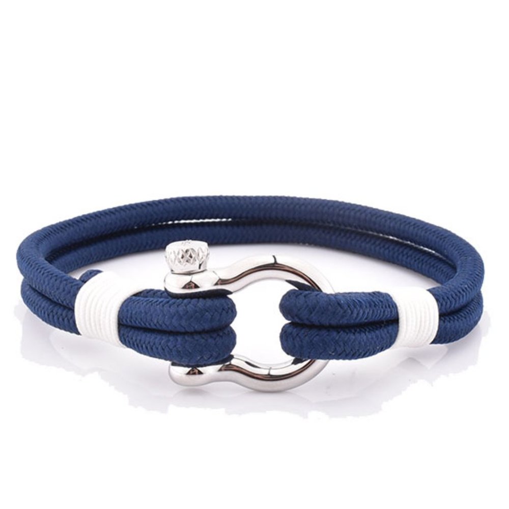 DOUBLE COTTON ROPE CORD MARITINE BRACELET